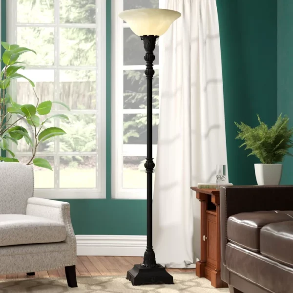 Jaye 72'' Torchiere Floor Lamp - Image 3