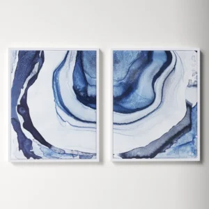 Peace Ethereal Diptych 2-Piece Framed Canvas Wall Art Set