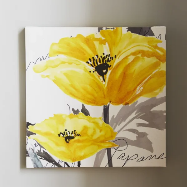 Poppy I - Wrapped Canvas Print - Image 2
