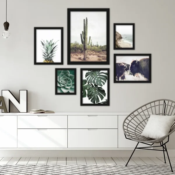 Southwest Framed Outdoor Nature Wall Art by Sisi And Seb Print (6 Pieces) - Image 3